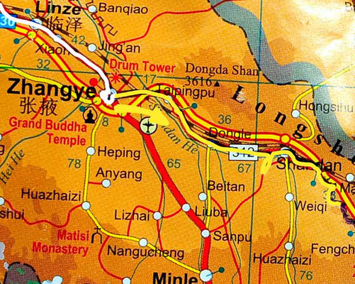 Tag 242: Zhangye - Sanshilipucun