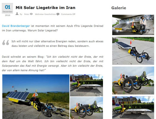 Artikel in Liegend.at 1