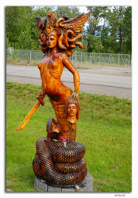 CA0568.Chetwynd.Wood Chainsaw carving 