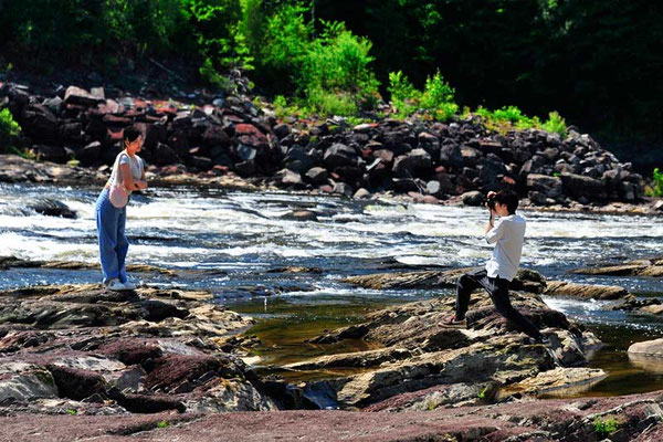 Canada. Chutes de la Chaudière