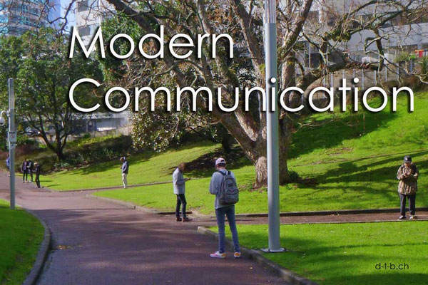 Neuseeland.Auckland.Modern Communication