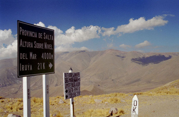 Argentina.Paso del Aguila 4000m