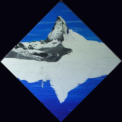 Left quarter of the mountain