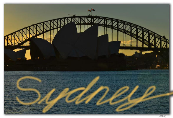 AU1629.Sydney.Opera House & Harbour Bridge