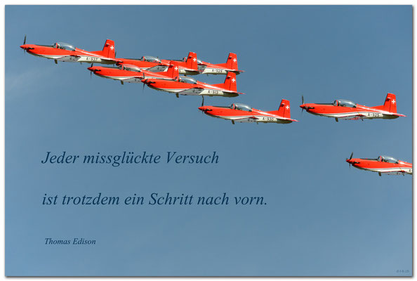S0222.Patrouille Suisse,Urdorf.CH. Text: Thomas Edison