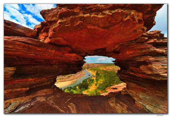 AU0460.Kalbarri N.P.Nature's Window
