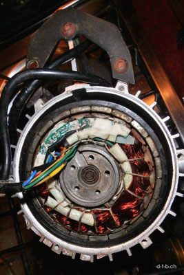 AU: Denmark. Solatrike Vordermotor Kabel löten