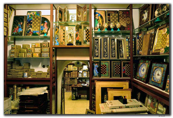 Iran: Isfahan, Schachgeschäft