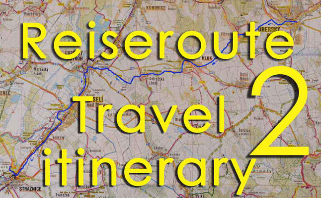Solatrike Reiseroute 2 / Travel itinerary 2