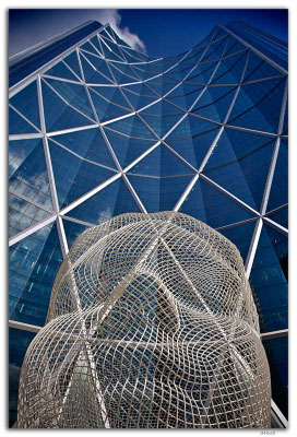 CA0699.Calgary.The Bow and Bighead Sculpture
