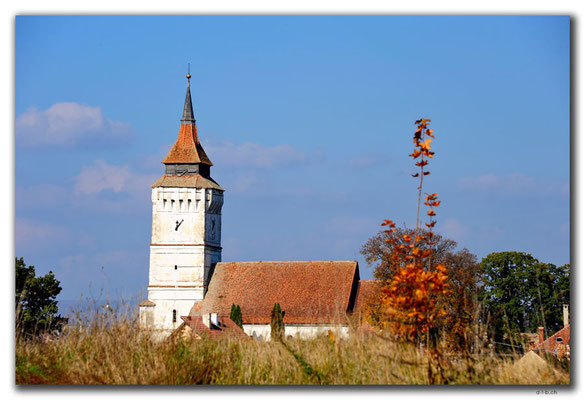 RO0100.Rotbav.Kirche mit Wehrturm