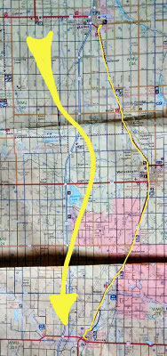 Map 45: Leduc - Ponoka