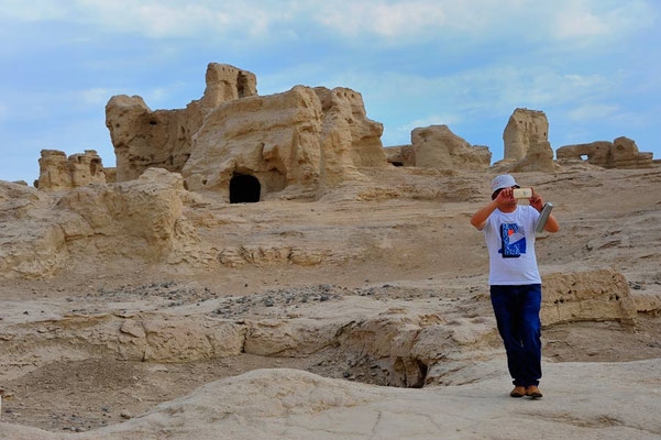 China,Jiaohe-Antike-City