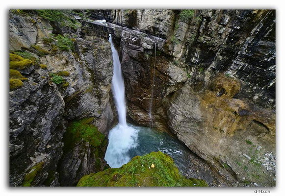 CA0649.Johnston Canyon.Upper Fall