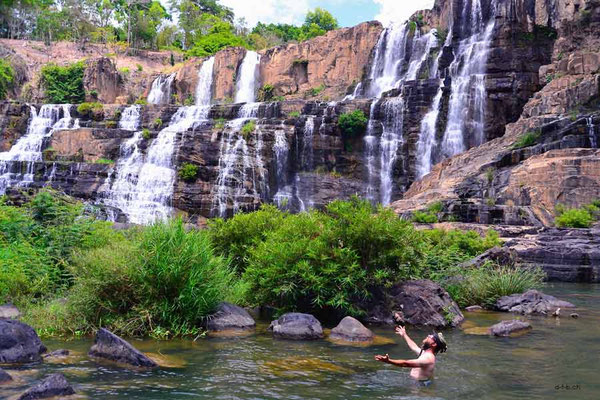 Vietnam.Pongour Waterfall