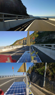 AU: Solatrike auf Sea Cliff Bridge