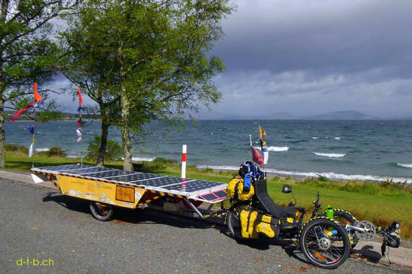 NZ: Solatrike am Lake Taupo