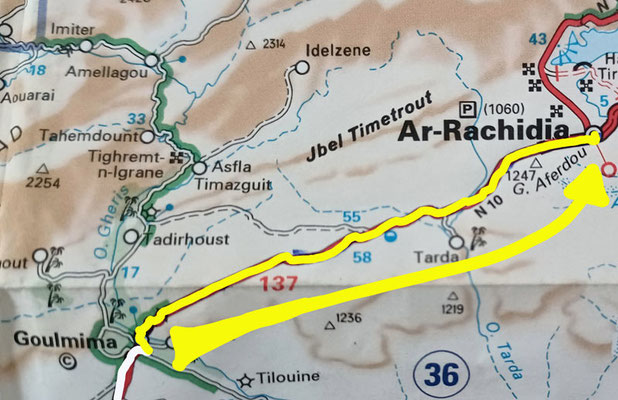 Map 160: Goulmima - Errachidia