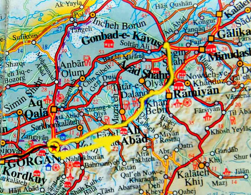 Tag 194: Gorgan - Gonbad Kavus