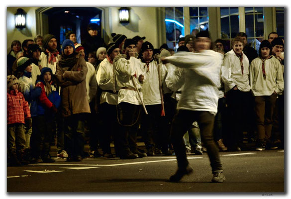 CH0934.Küssnacht am Rigi.Klausjagen.Geisselchlepfer