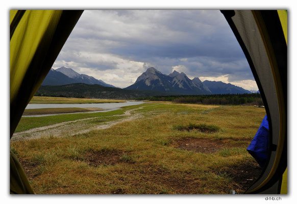 CA0603.View from tent to Mount Peskett