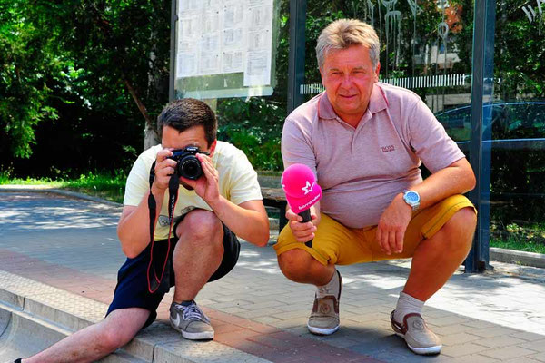 Interviewteam TV Barrandov