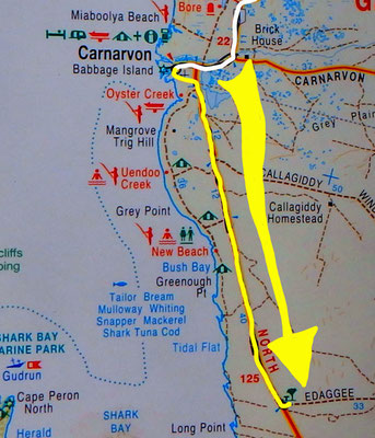Tag 333: Carnarvon - Edaggee R.A.