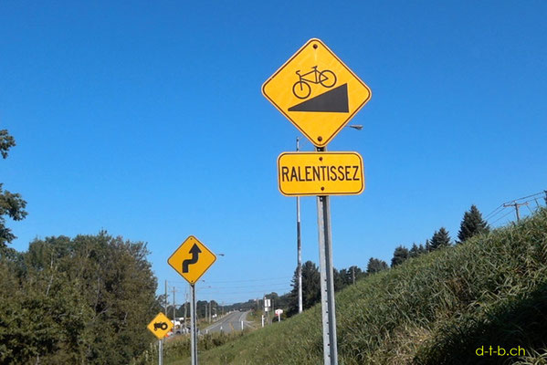 Canada. Route du Chaudière