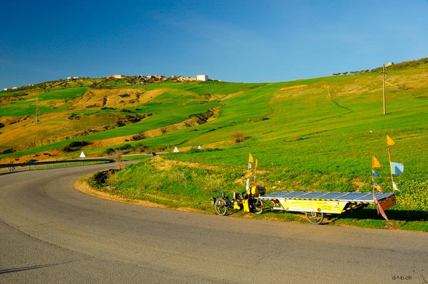 MA: Solatrike on a Mountain Pass