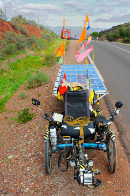 MA: Solatrike on the third Atlas pass 896m