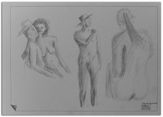 217.Skizze.Life drawing course2.Melbourne.Australia