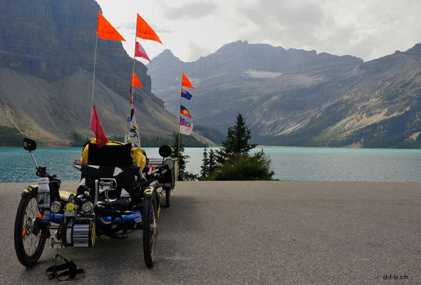 CA. Solatrike at Bow Lake