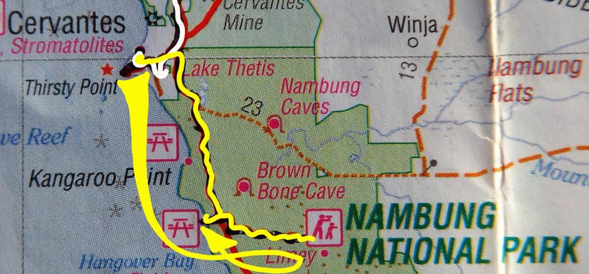 Tag 350: Cervantes - Pinnacles - Hangover Beach Bay
