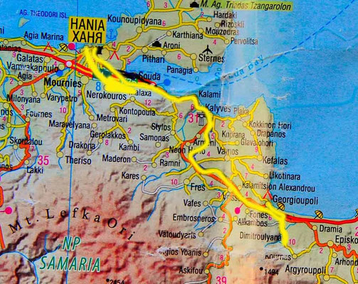 Tag 112: Chania - Lake Kournas - Georgioupolis