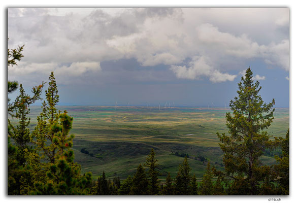 CA1037.Cypress Hills, View from Horseshoe Canyon