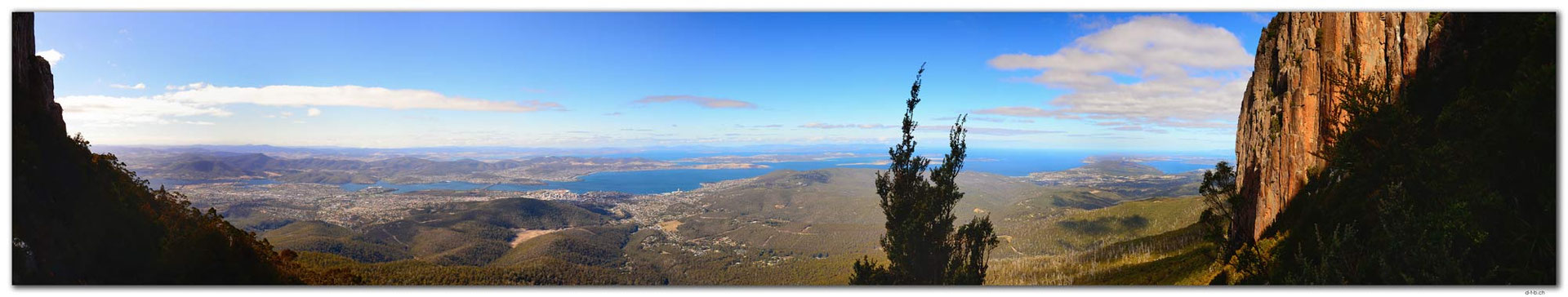 AU1296.Hobart panoramic view from the Organ Pipes