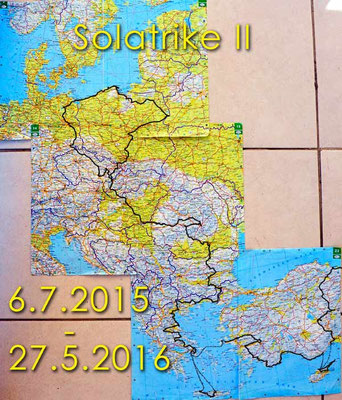 TR: Die Strecke des Solatrike bis Samsun