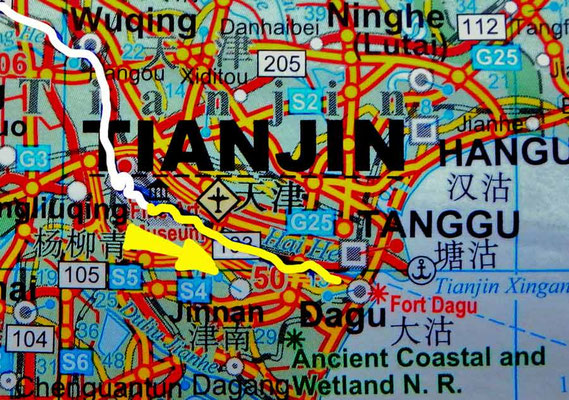 Tag 268:  Tianjin 天津市 (Hexi 河西区) -  Tanggu 塘沽