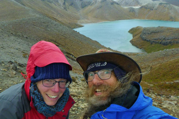 Neuseeland.Tongariro N.P.Camille & David