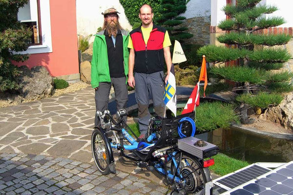 CZ: Solatrike in Uhreský Brod, Honza Galla von AZUB Bikes