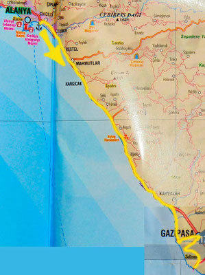 Tag 138: Alanya - Gazipaşa