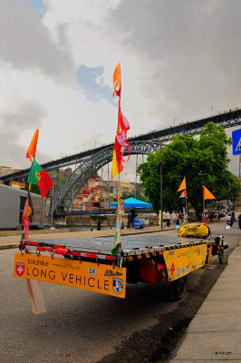 PT: Solatrike in Porto at Ponte Dom Luís I