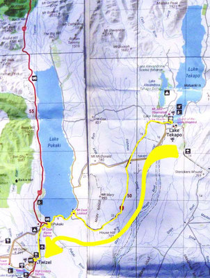 Tag 519: Lake Tekapo - Twizel