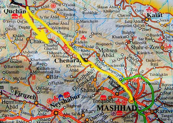 Tag 200: Quchan - Mashhad
