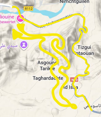 Map 154: Taliouine - Taliouine