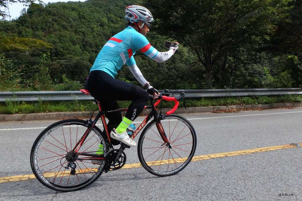 KR: Koreanischer Rennradfahrer