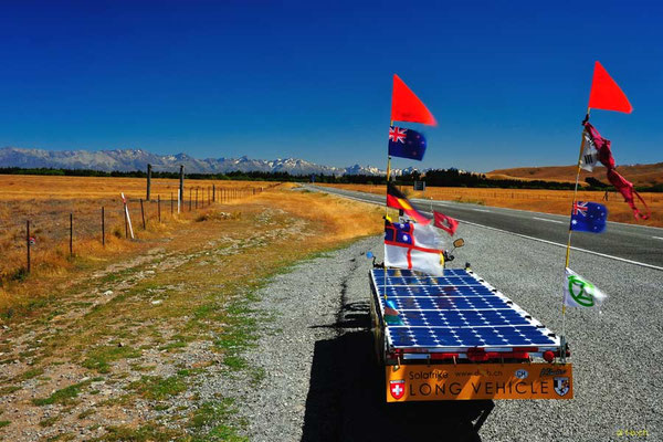 NZ: Solatrike auf Burkes Pass