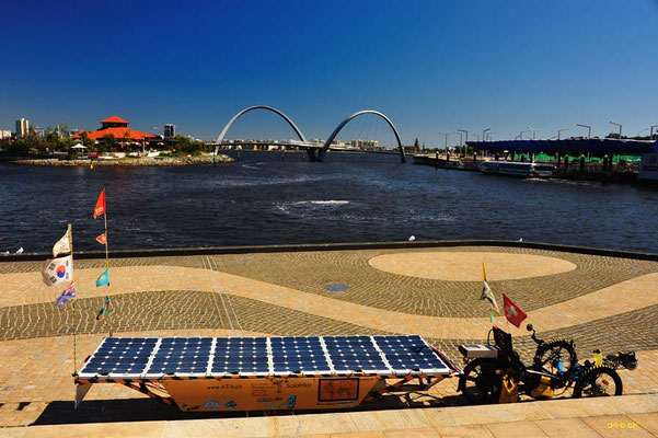 AU:Solatrike at Perth, Elizabeth Quay