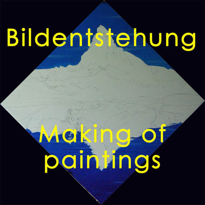 Bildentstehung / Making of paintings