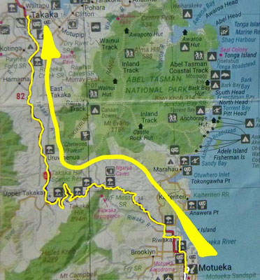 Tag 497: Motueka - Takaka
